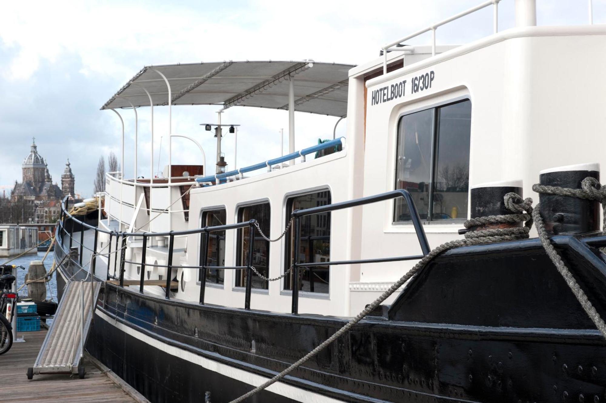 Hotelboot Zwaan Amsterdam Exterior photo